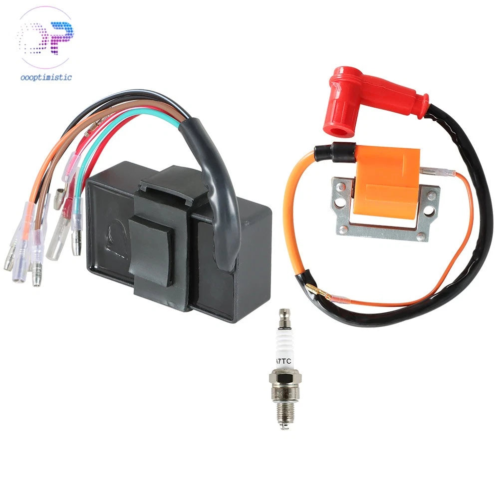 Ignition Coil CDI Box Spark Plug for Yamaha G1 (1979–1986)