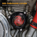 Clear Engine Oil Filter Cap Cover for Suzuki DRZ400S/SM/E (2000–2024)
