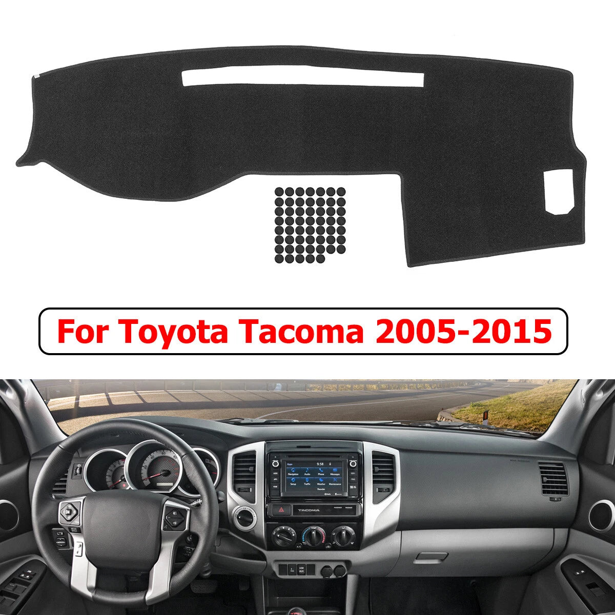 Dashboard Cover for Toyota Tacoma (2005–2015)