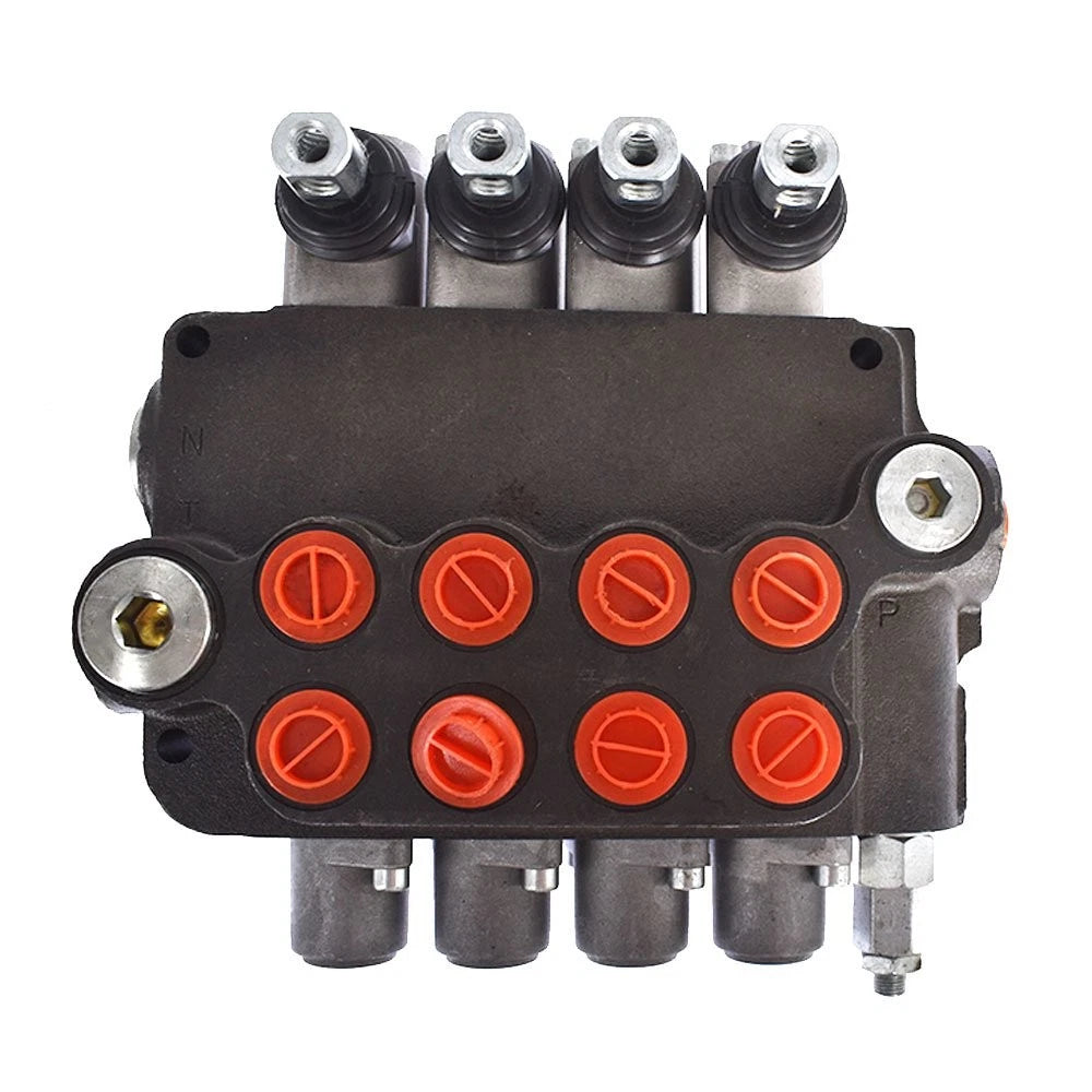 Hydraulic Control Valve 4 Spool 21 GPM 3600 PSI for