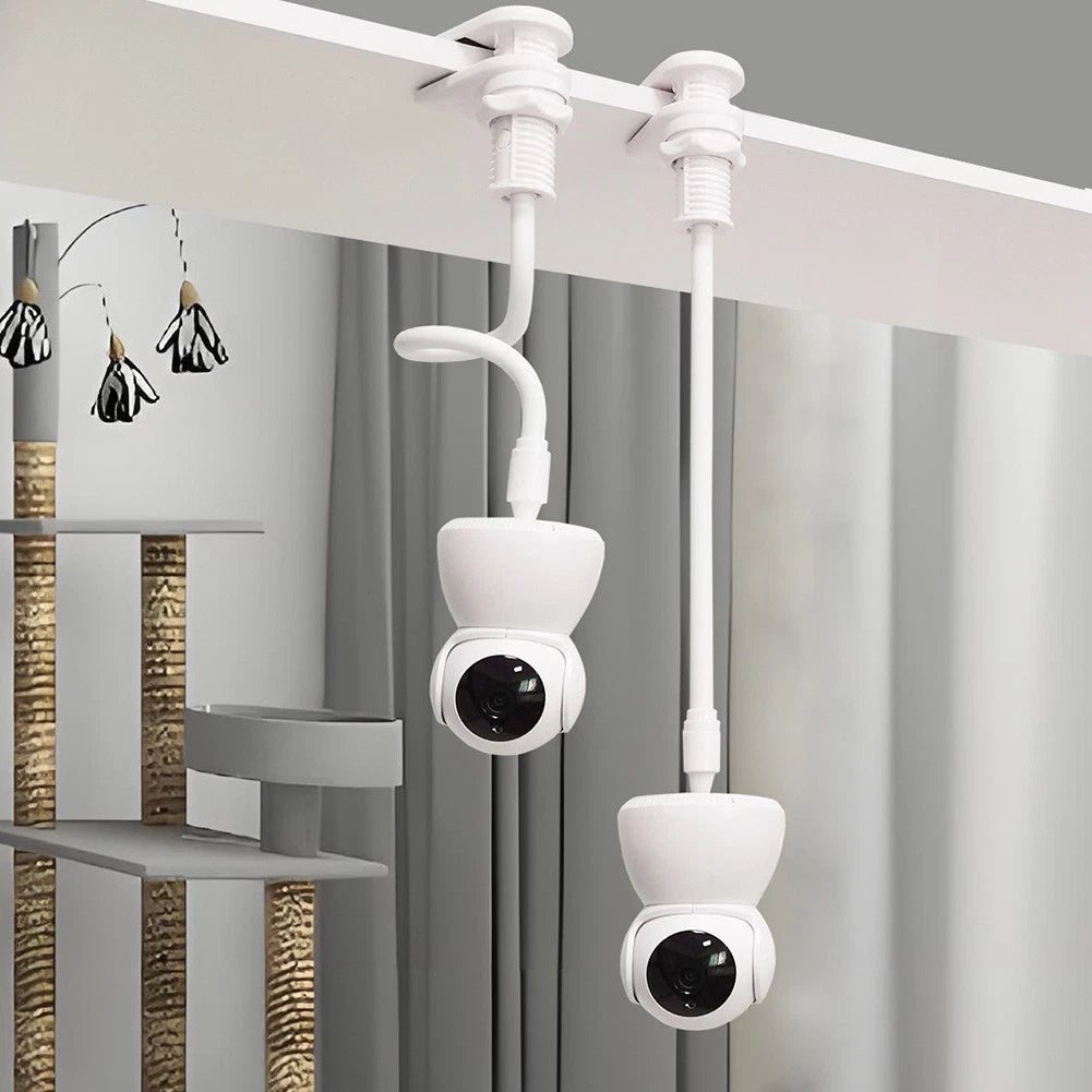 Clamp Mount for Baby Monitors - Adjustable Viewing, No Tools Required