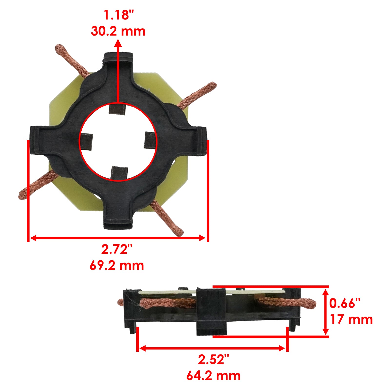 Starter Brush Holder Replacement for John Deere GX70 GX75 RX63 RX73 (1963–1995)