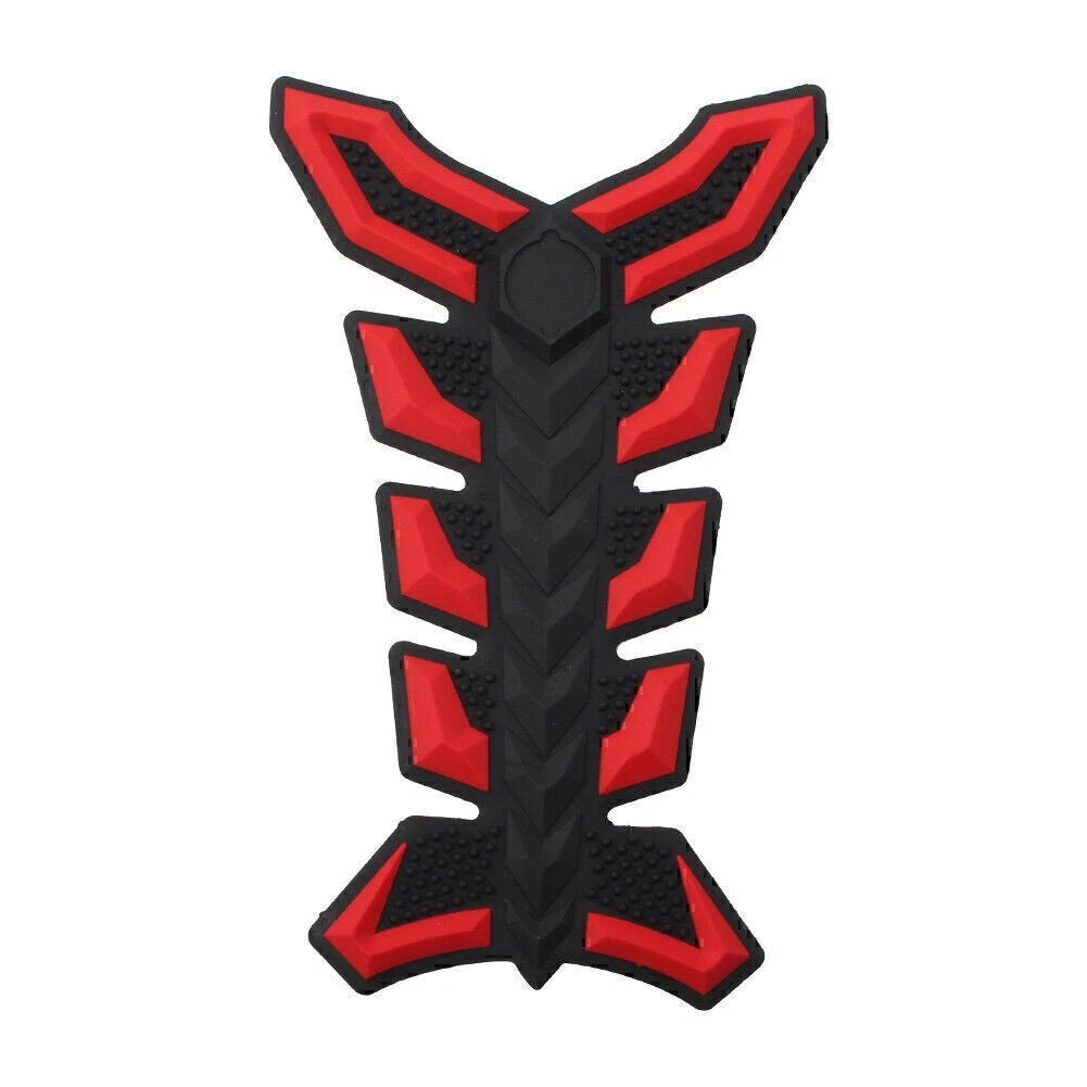 Universal Motorcycle Fuel Oil Tank Pad Fish Bone 3D Decal Protector