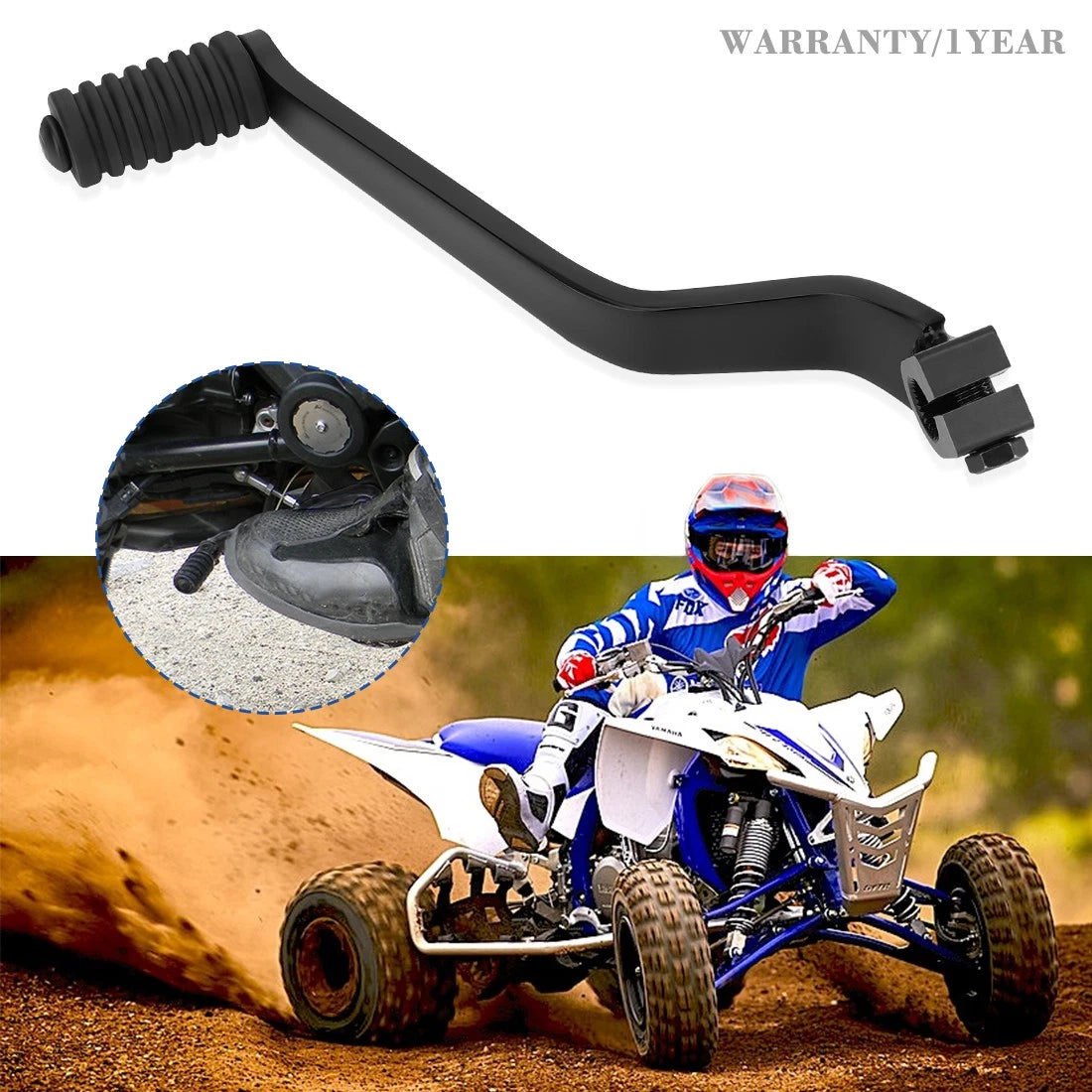 Shifter Shift Pedal Lever Assembly for Yamaha YFZ450 (2004–2013) 5TG-18110-00-00
