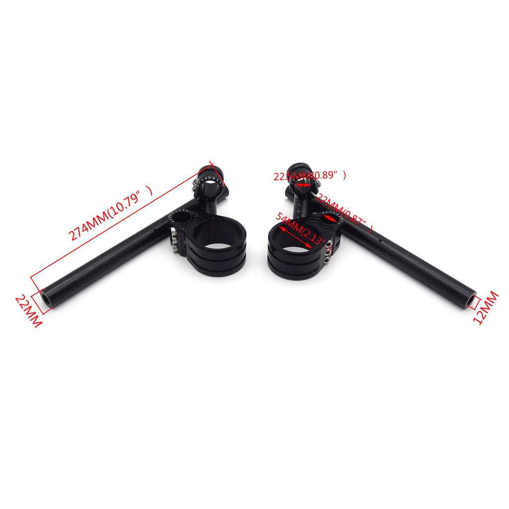 CNC Riser Clip & Adjustable Height Handlebar for BMW R Nine T (2014–2019)