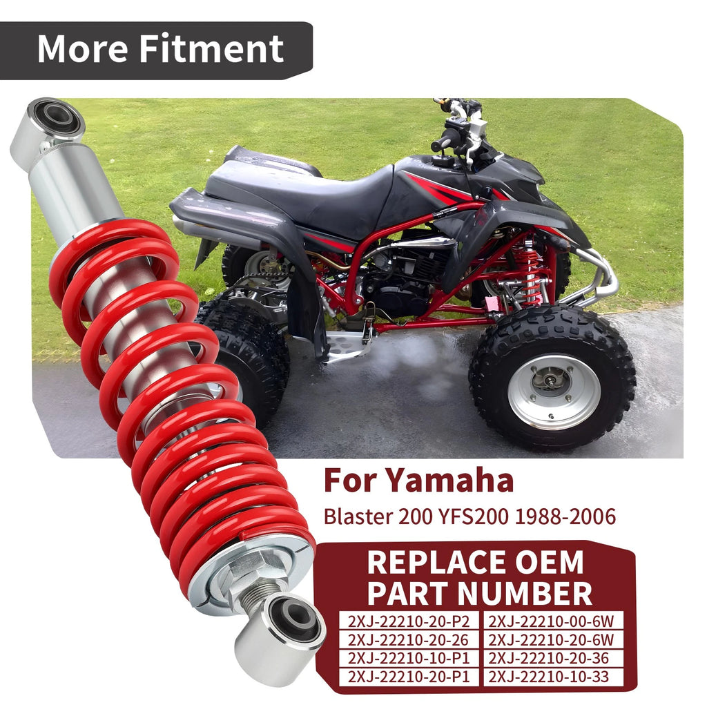 2X Rear Shock Absorber for Yamaha Blaster YFS200 (1988–2006) 2XJ-22210-20-P1