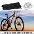 Bicycle Spokes Nipple 141mm Carbon Steel Set for Universal (All Models)