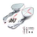 Chromed Flame Shape Running Mirror for Kawasaki Ninja (All Year)