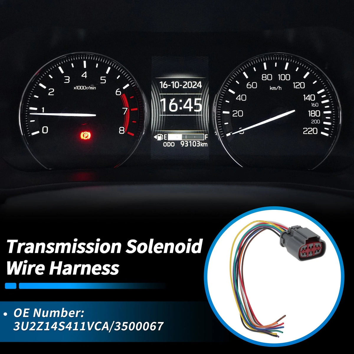 Transmission Solenoid Wire Harness Replacement for Ford (2005–2017)