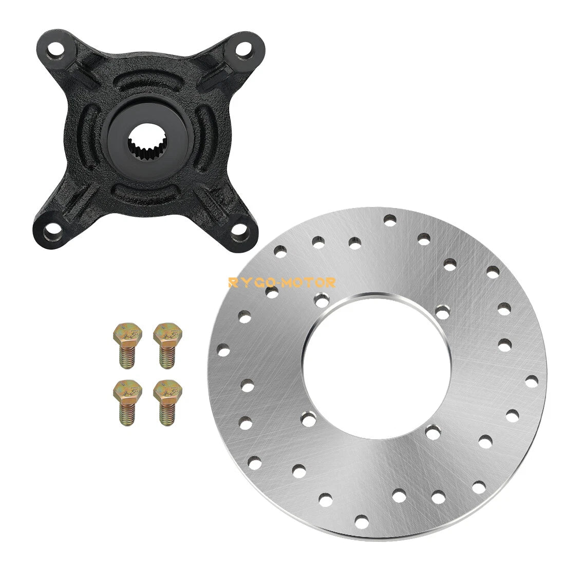 Rear Left Wheel Hub & Brake Disc Rotor for Polaris Magnum 325 500 (2001–2002)