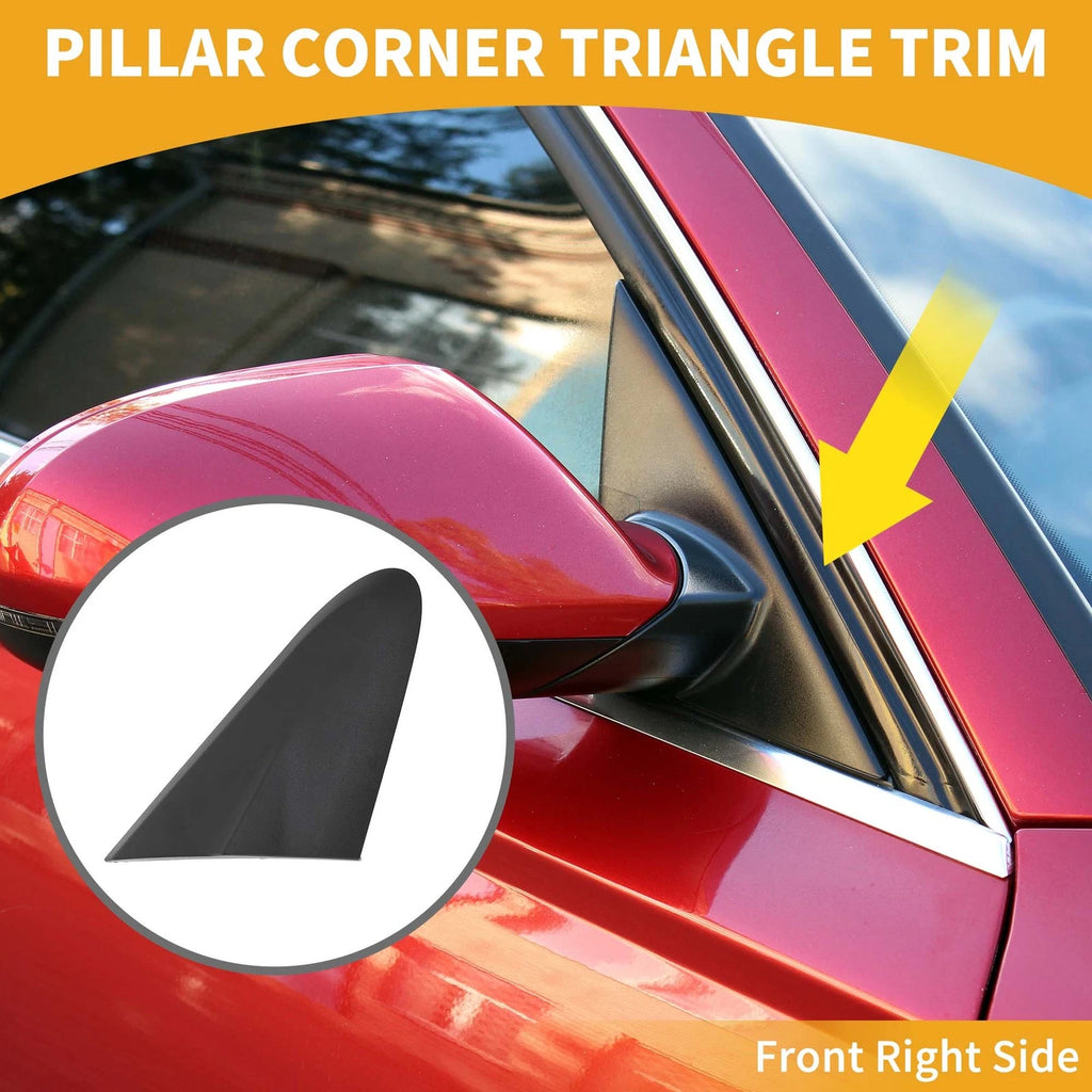 Front Right Side Pillar Corner Triangle Trim for Chevrolet Sonic (2012–2020)
