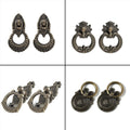 Set of 10 Antique Bronze Door Pull Knobs for Cupboard Cabinet Drawer