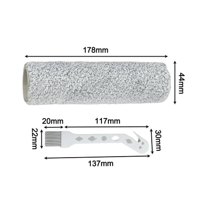 Replacement Roller Cloths for ECOVACS DEEBOT X8 X9 Pro (2021–2023)