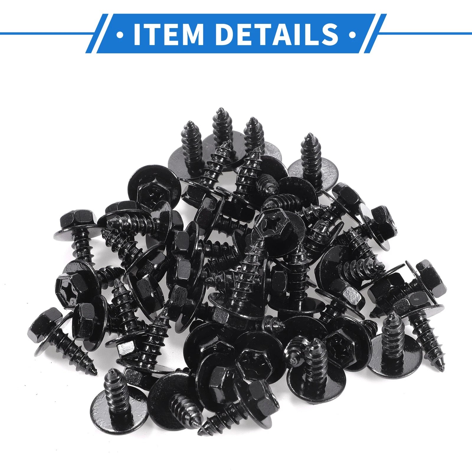 Fender Liner Splash Shield Bumper Cover Screws Kit for Scion XD (2008–2014)