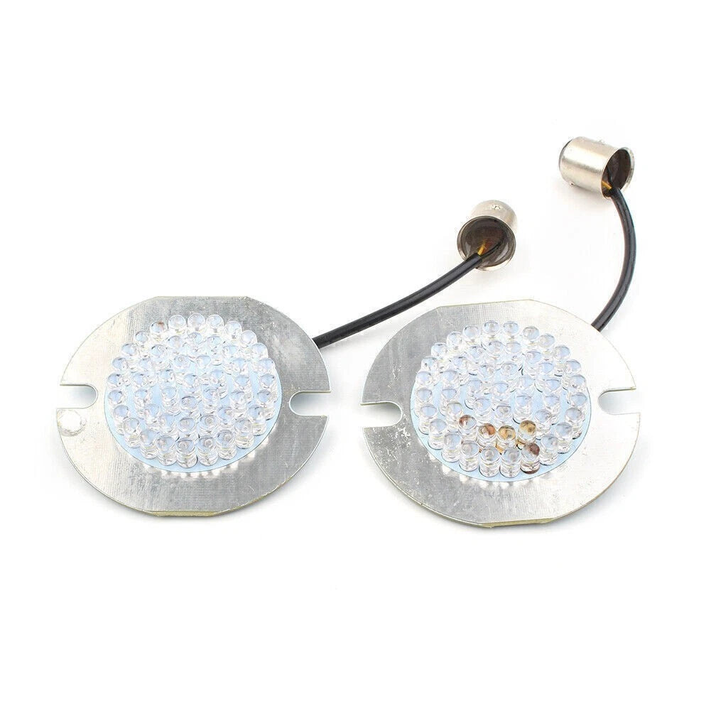 1157 LED Turn Signal Light Indicator Inserts for Harley Electra/Ultra/Road Glide