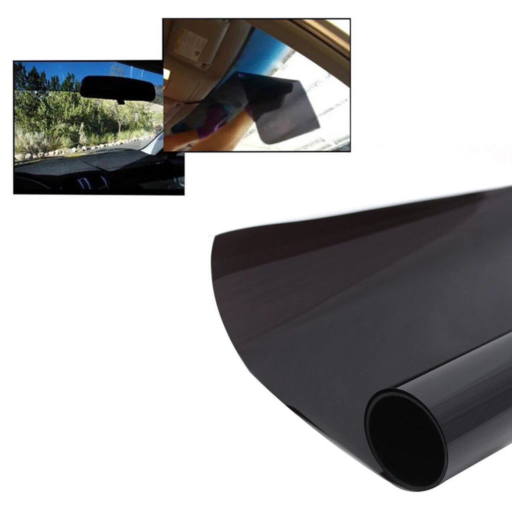 Sun Visor Strip Tint Film for Universal Cars (20x150cm)