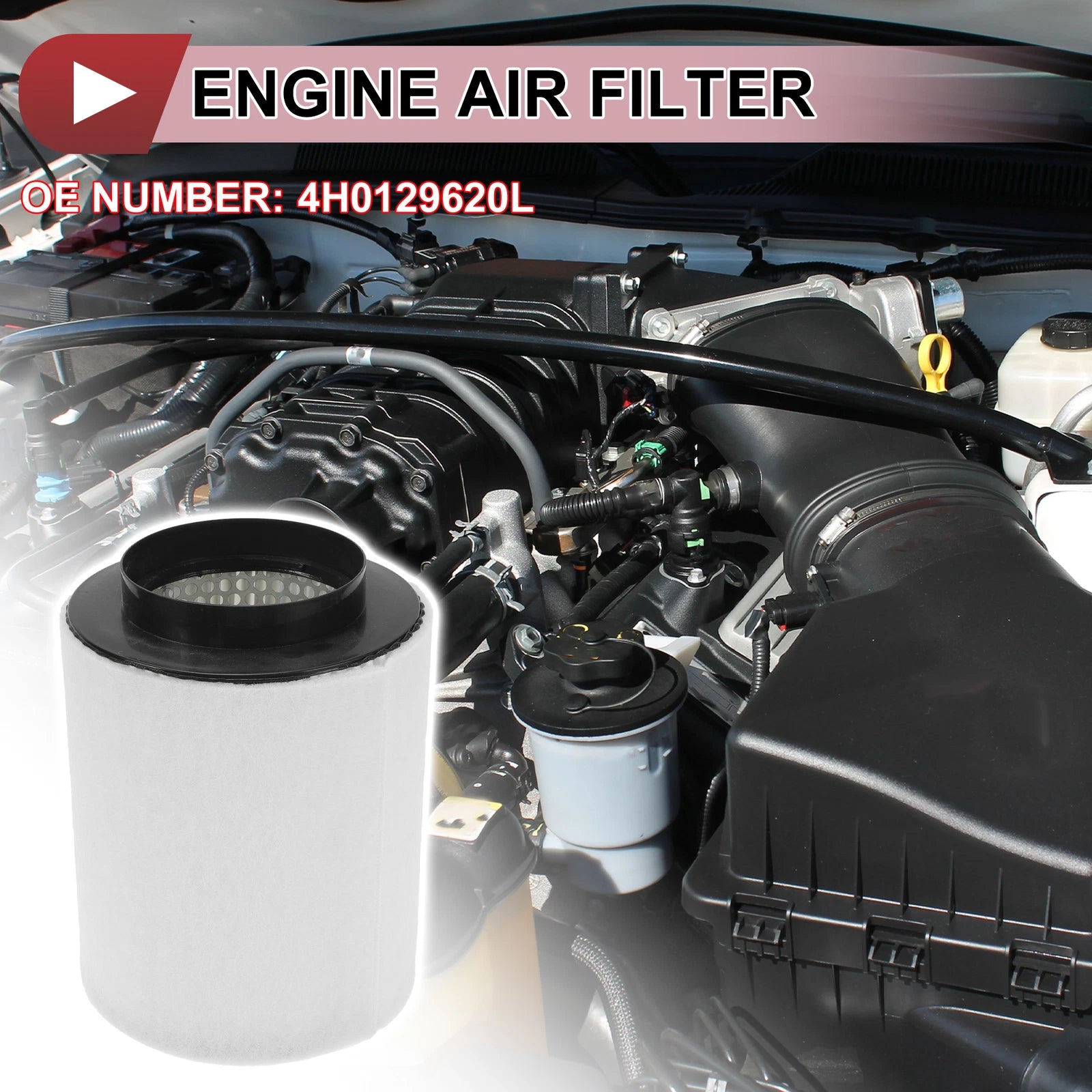 Engine Air Filter No. 4H0129620L for Audi A8 Quattro (2013–2018)