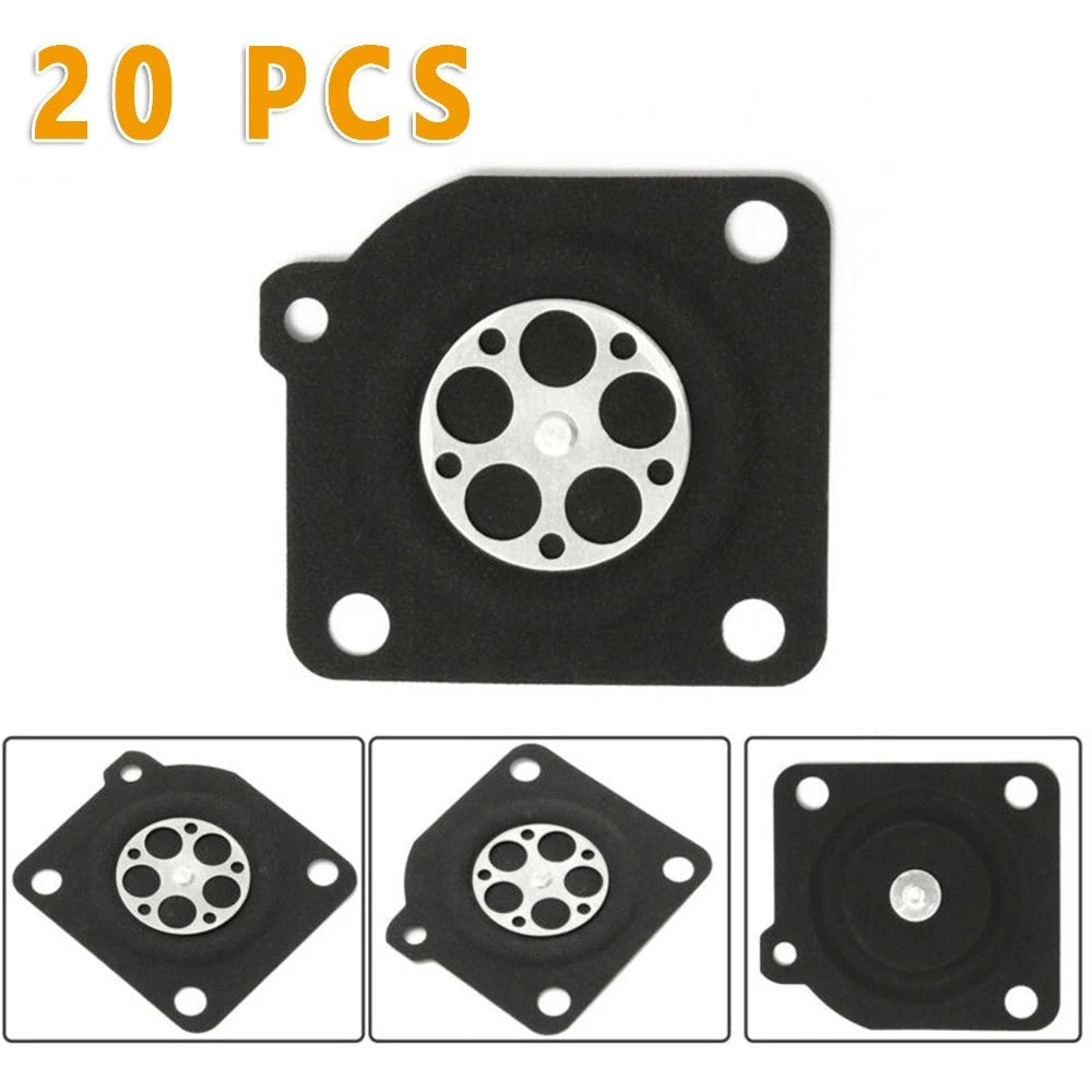 20PCS Metering Diaphragm for Carburetor Repair