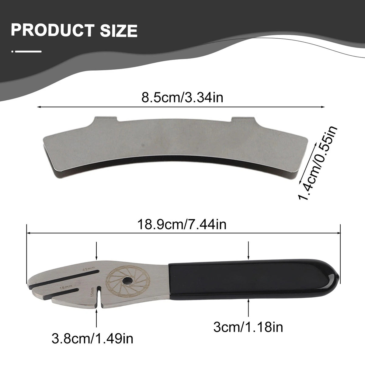 Brake Pad Alignment Tool for Accurate Disc and Caliper Adjustments