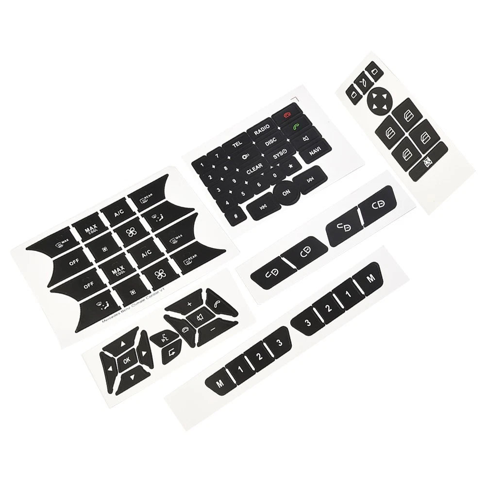 Repair Button Stickers for Mercedes (2007–2014)