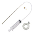 Fork Oil Maintenance Tool for Motorcycle (60ml Dispenser, 30cm Ruler)