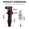 Ignition Coil Plug w/Spark Plug for Yamaha YZ450F WR450F YFZ450 (2003–2023)