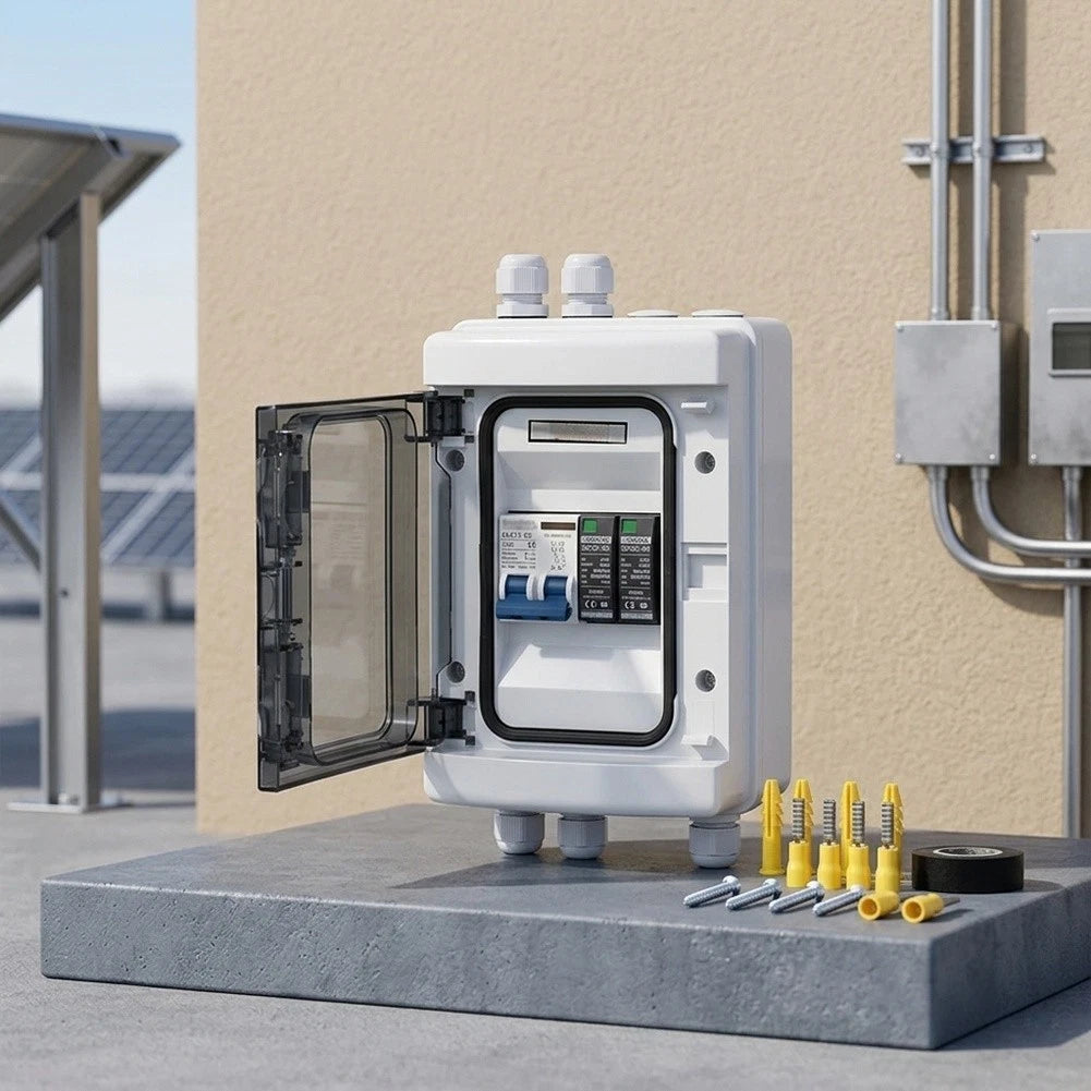 IP65 Solar Combiner Box DC500V 40A for PV Installations