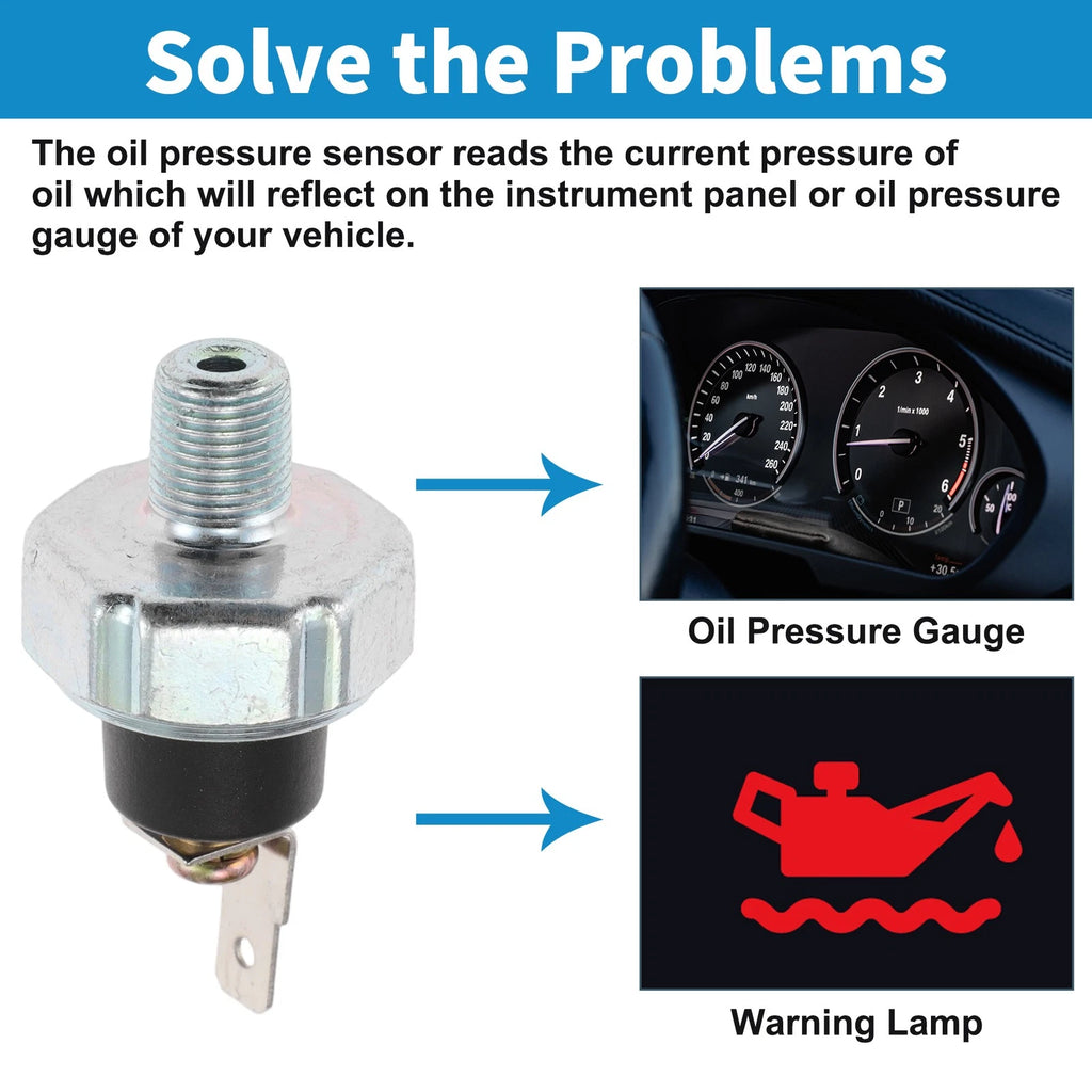Engine Oil Pressure Sensor Replacement for Mitsubishi Colt III (1988–1992)