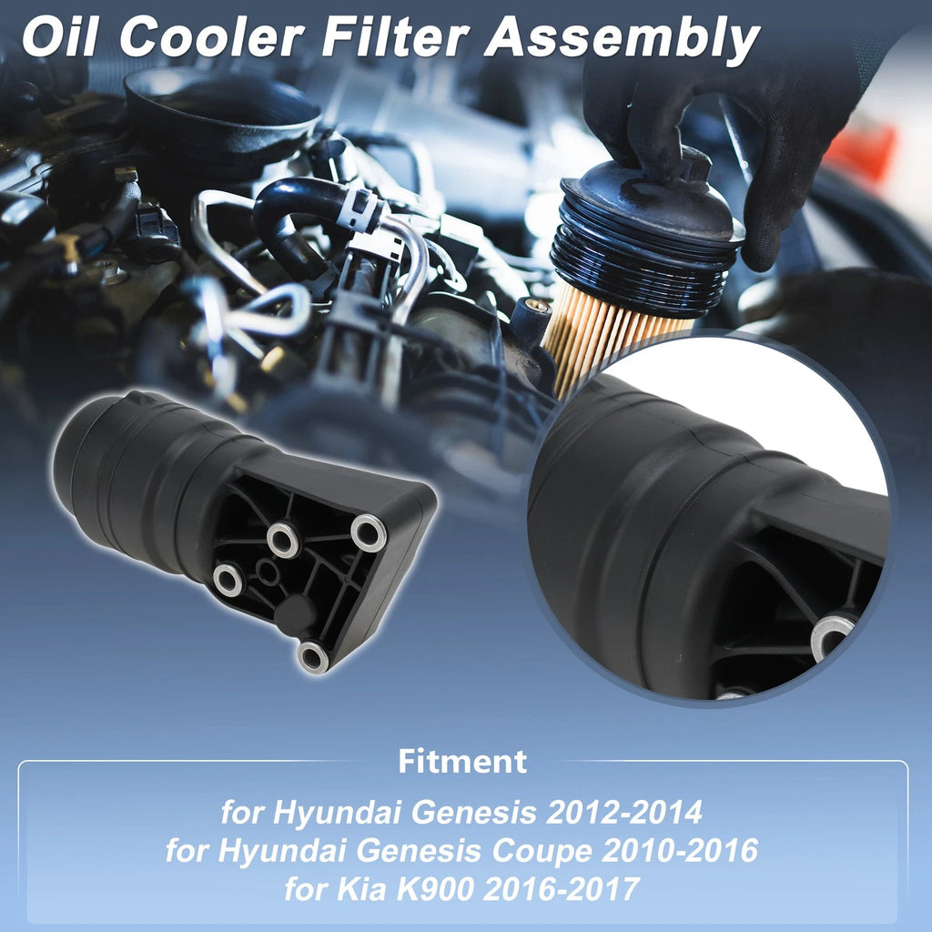 Engine Oil Filter Housing Replacement for Hyundai Genesis (2012–2014)