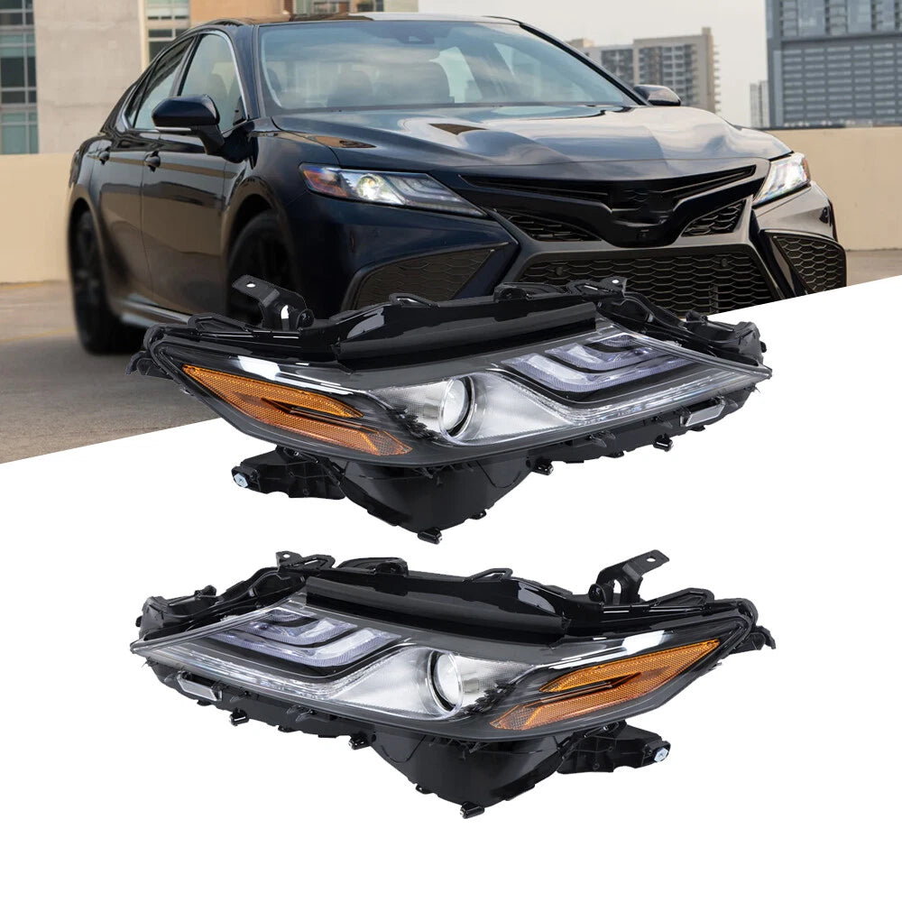 Headlight Assembly Set for Toyota Camry XSE (2021–2022) Left + Right