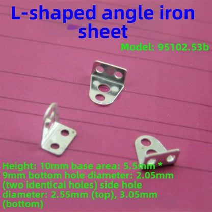 40Pcs L Shape Axle Brackets for Model Cars (DIY Use)