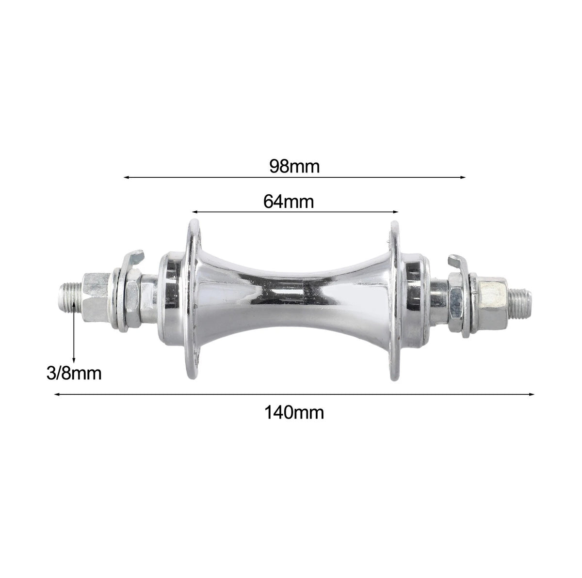 1pc 36 Hole Bike Hub for Bicycle (130MM)