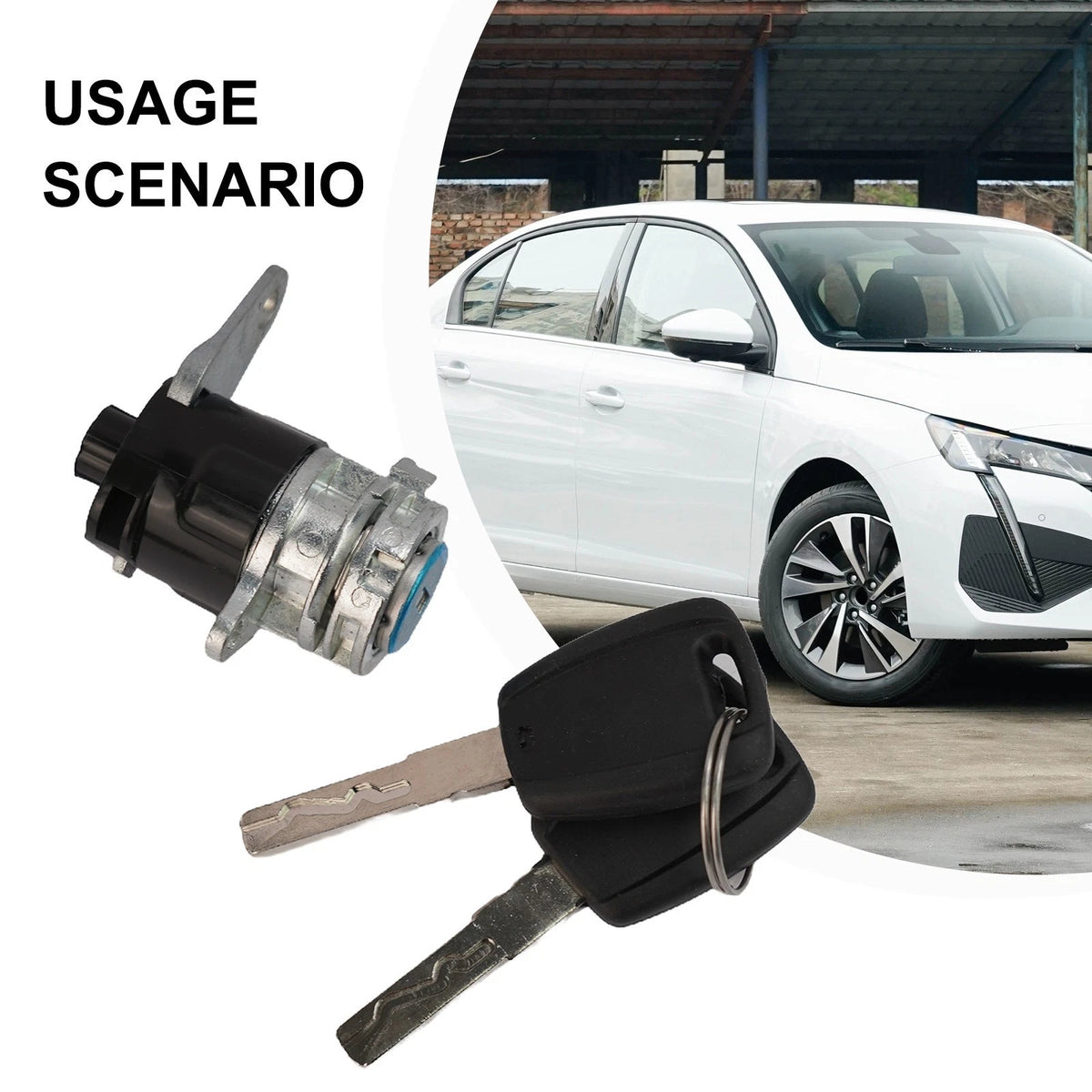 Door Lock for Car & Truck (No Assembly Required, Plug-and-Play)