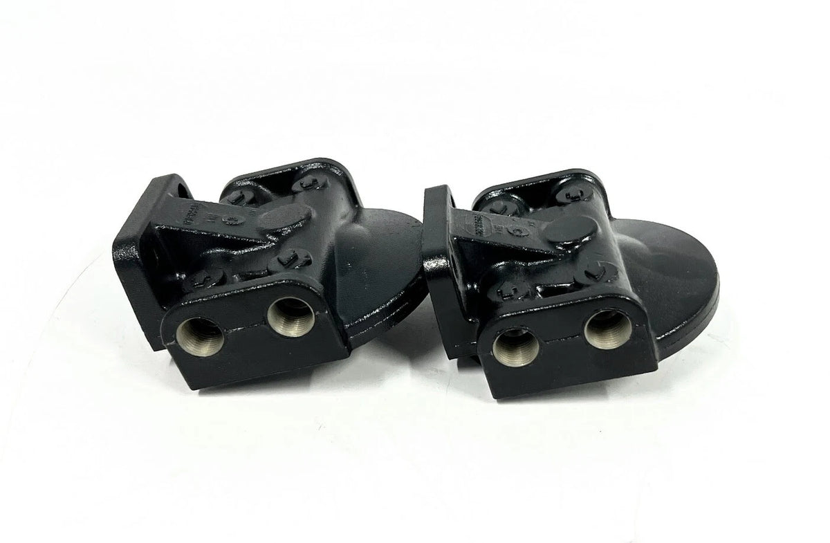 Set of 2 Fuel Filter Bases for Mercury (Incomplete Kit) 8M0095669