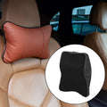 Memory Foam Headrest Pillow for Car Seat (1pc) - Black