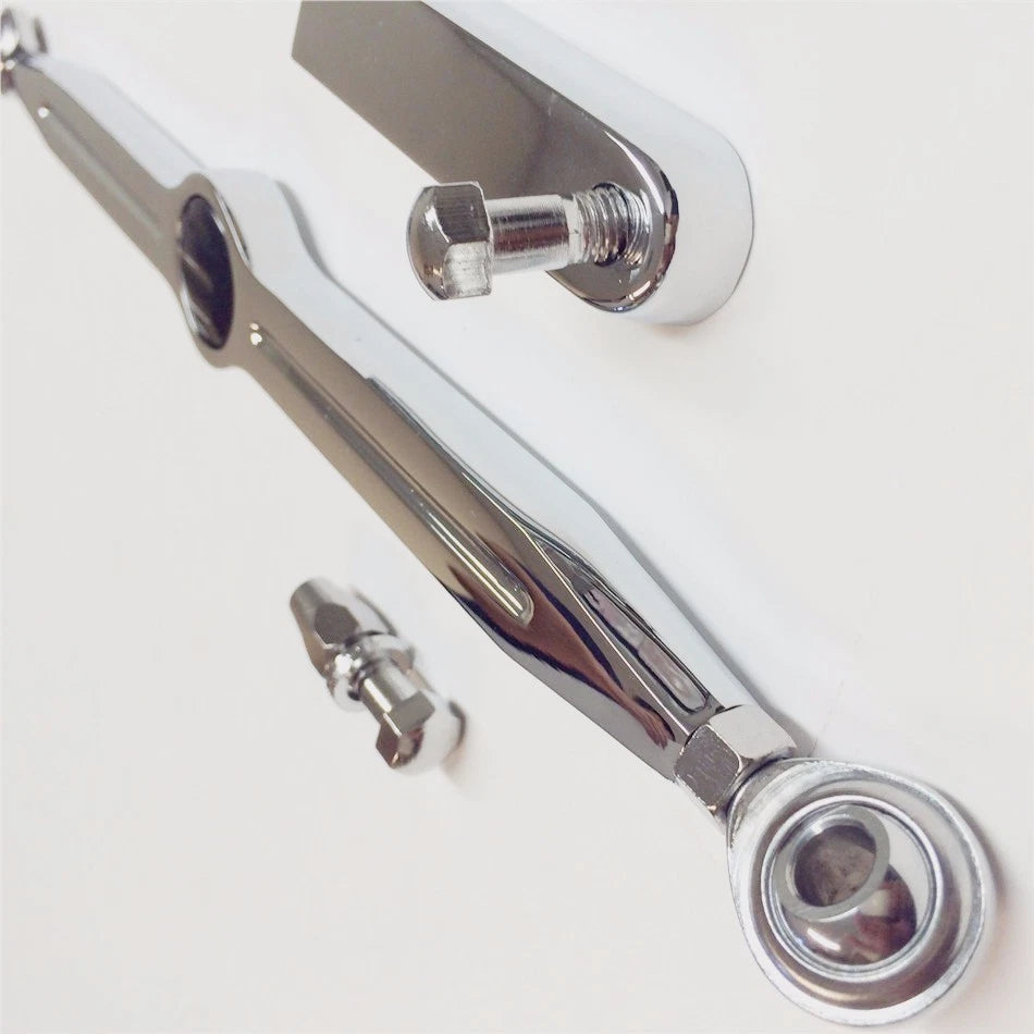 Gear Shift Linkage for Harley Street Glide, Ultra, Road King (Chrome, Black)
