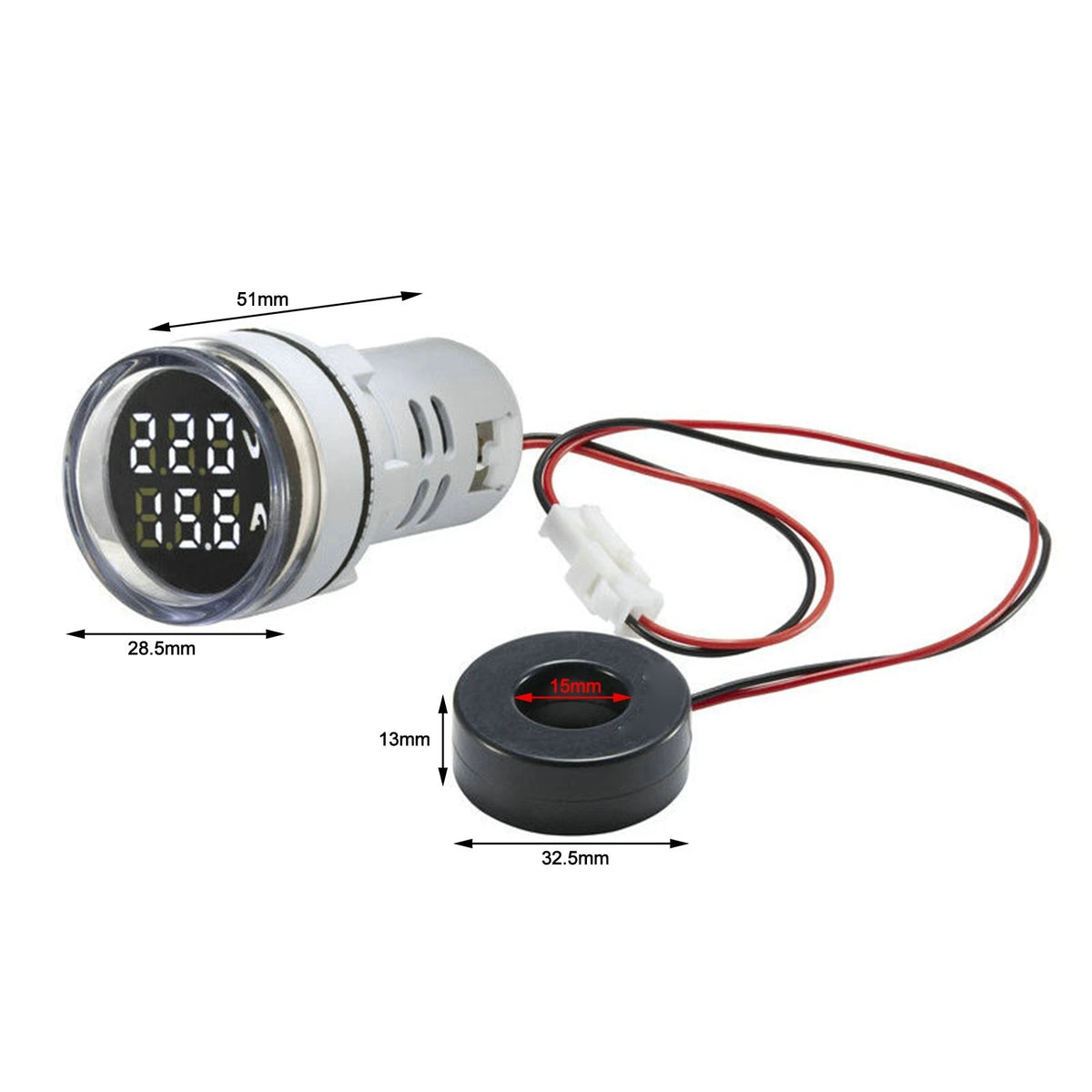 Digital Voltage Measurement Tool for Automotive Use