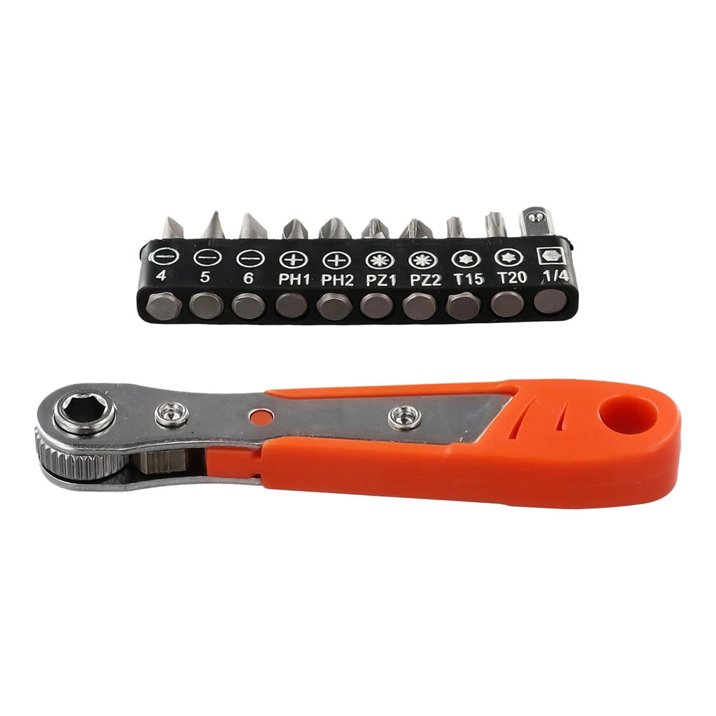 11pc Ratcheting Spanner Set for Automotive Use (RHD)