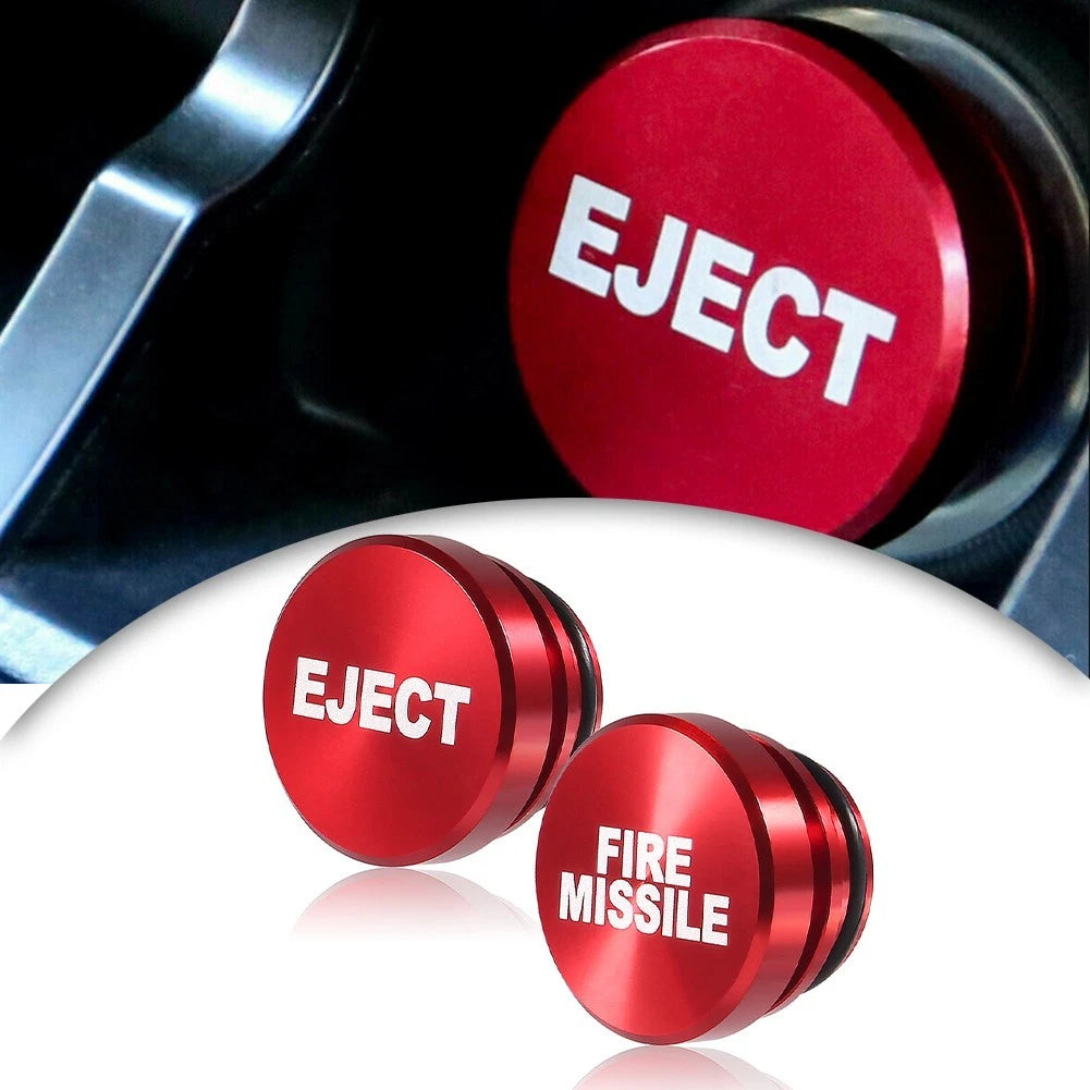 2Pcs Fire Missile Eject Button for Universal Car Accessory