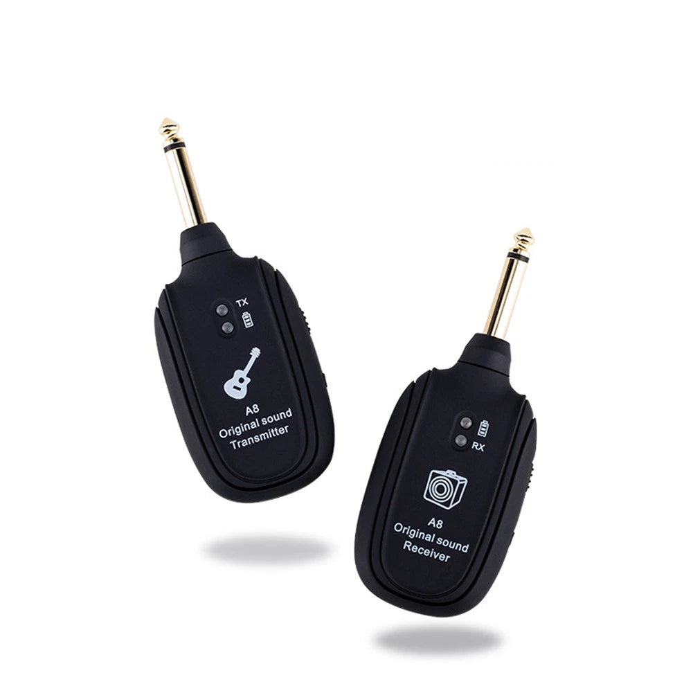 Wireless Audio Transmitter Receiver Kit for Guitar (730MHz)