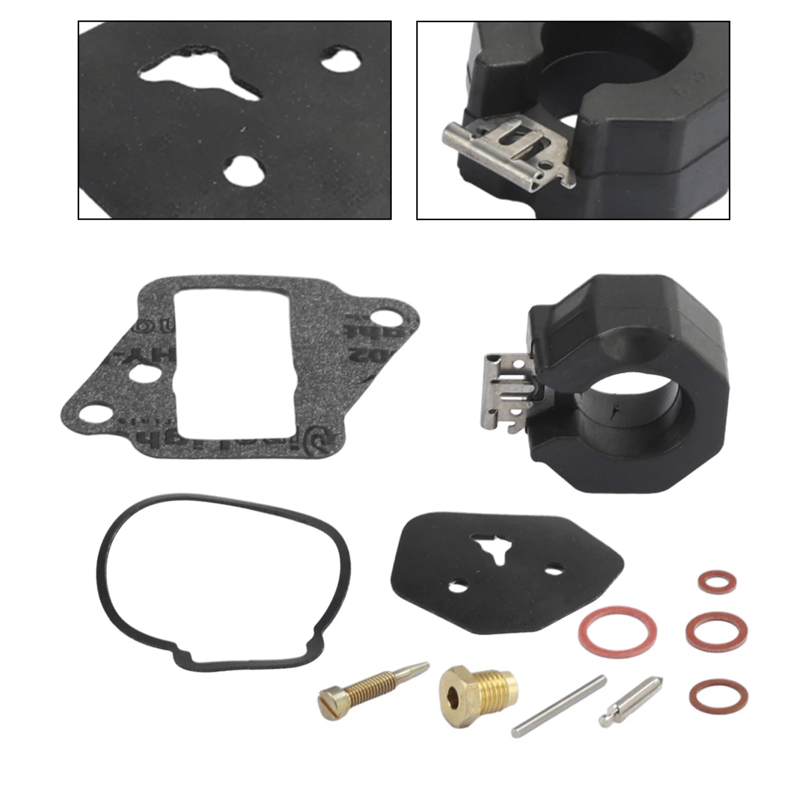 Carburetor Rebuild Kit for Yamaha 9.9HP (1986–1995) 15HP (1984–1992) 6E7-W0093
