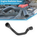 Engine Radiator Hose Replacement for BMW X5 (2000–2003) Rubber Black 1pc