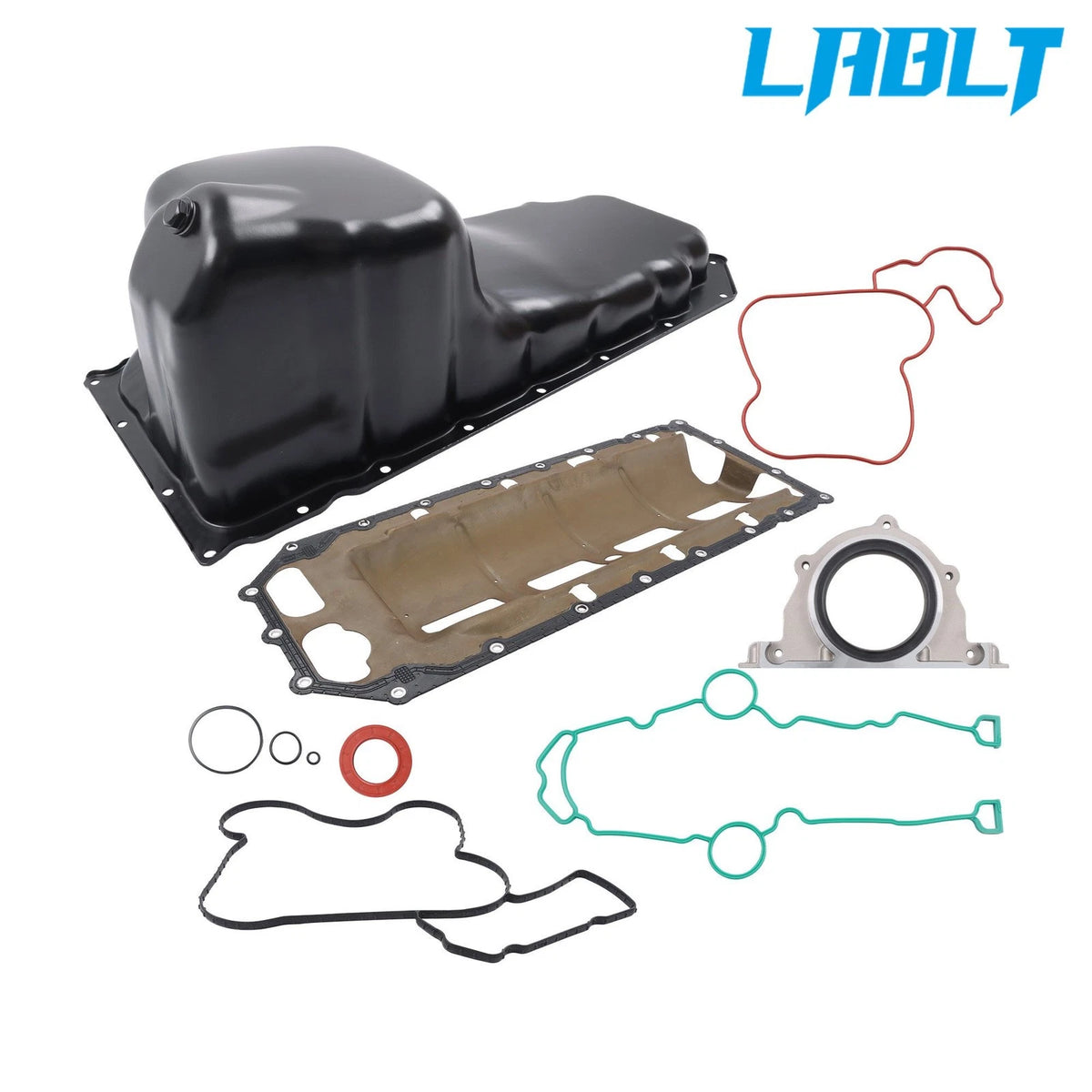 Engine Oil Pan w/ Lower Gasket Set for Dodge Ram 1500 2500 3500 (2002–2023) 53021334AF