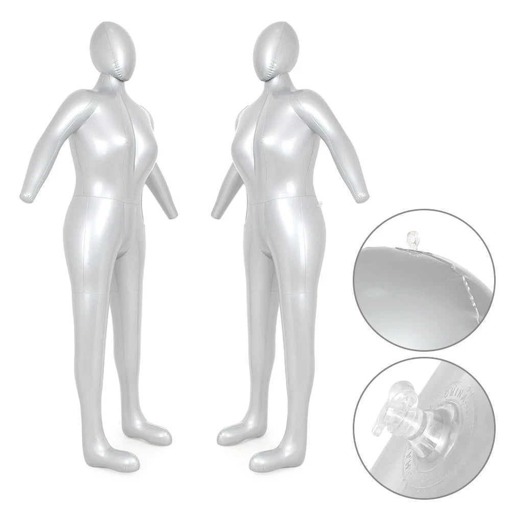 Inflatable Mannequin Torso Model for Women