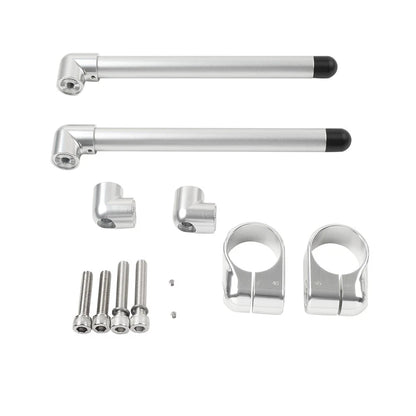 46MM Cafe Racer Clip-On Handlebar for Universal Motorcycle (All Years)
