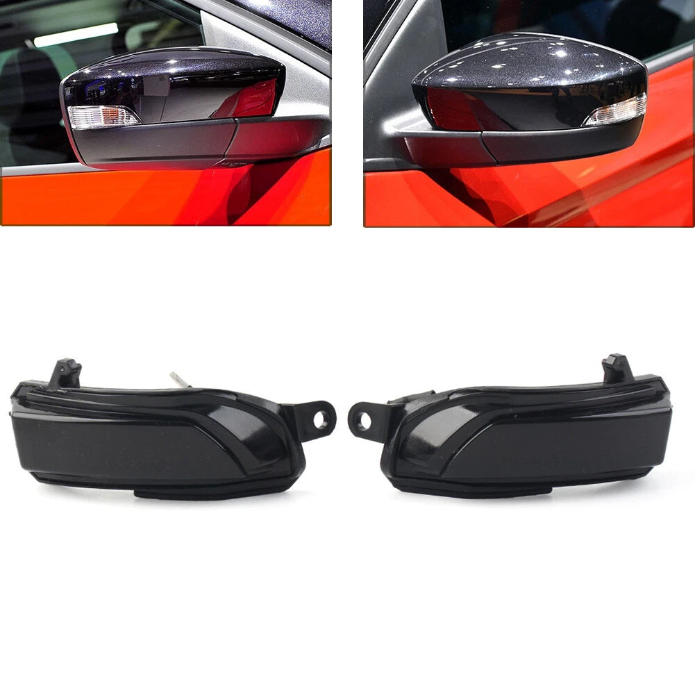 Dynamic Turn Signal LED Side Wing Mirror Indicator for Skoda Rapid Fabia (2012–2023)