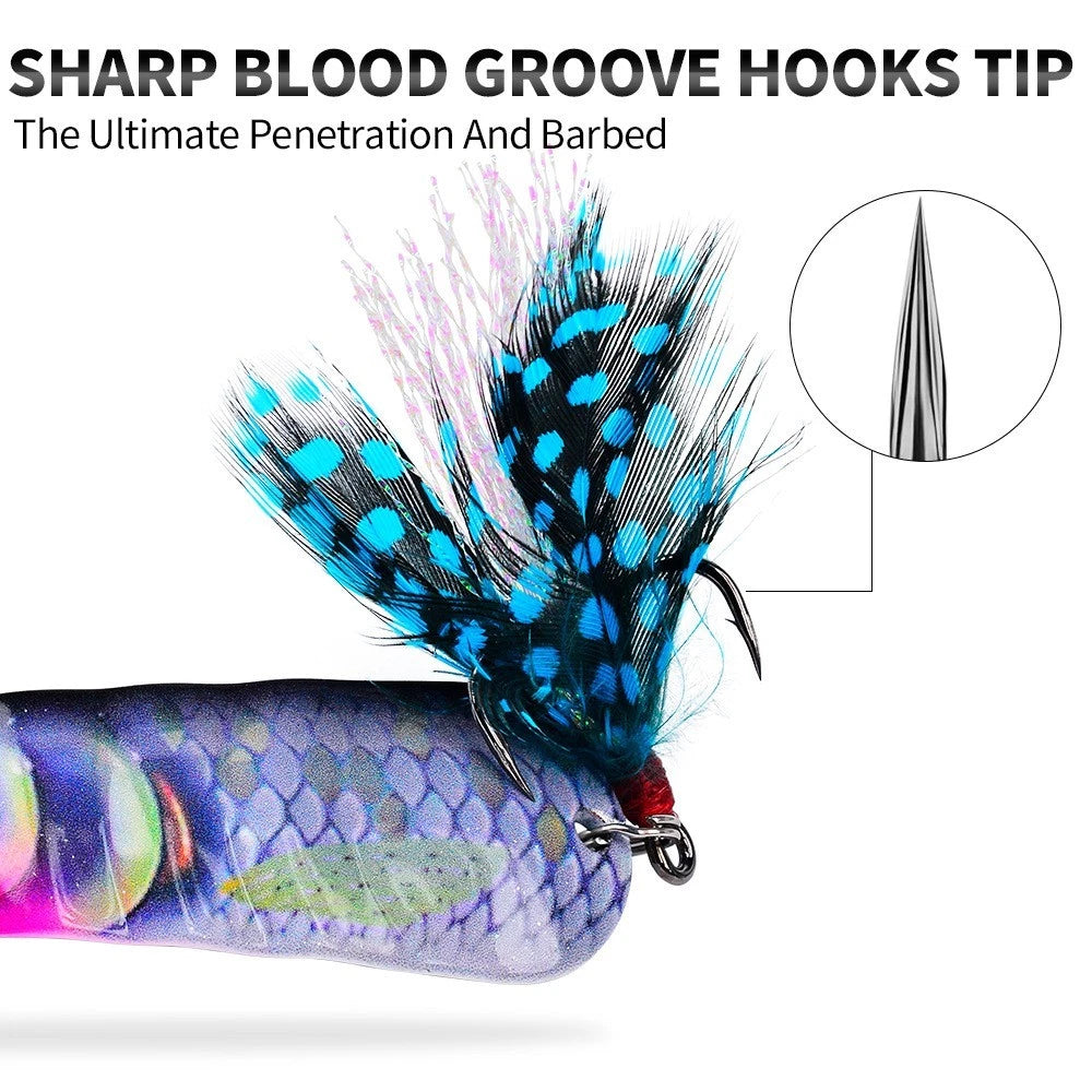 6.5cm Metal Spoon Lure 20g with #2 Treble Hook