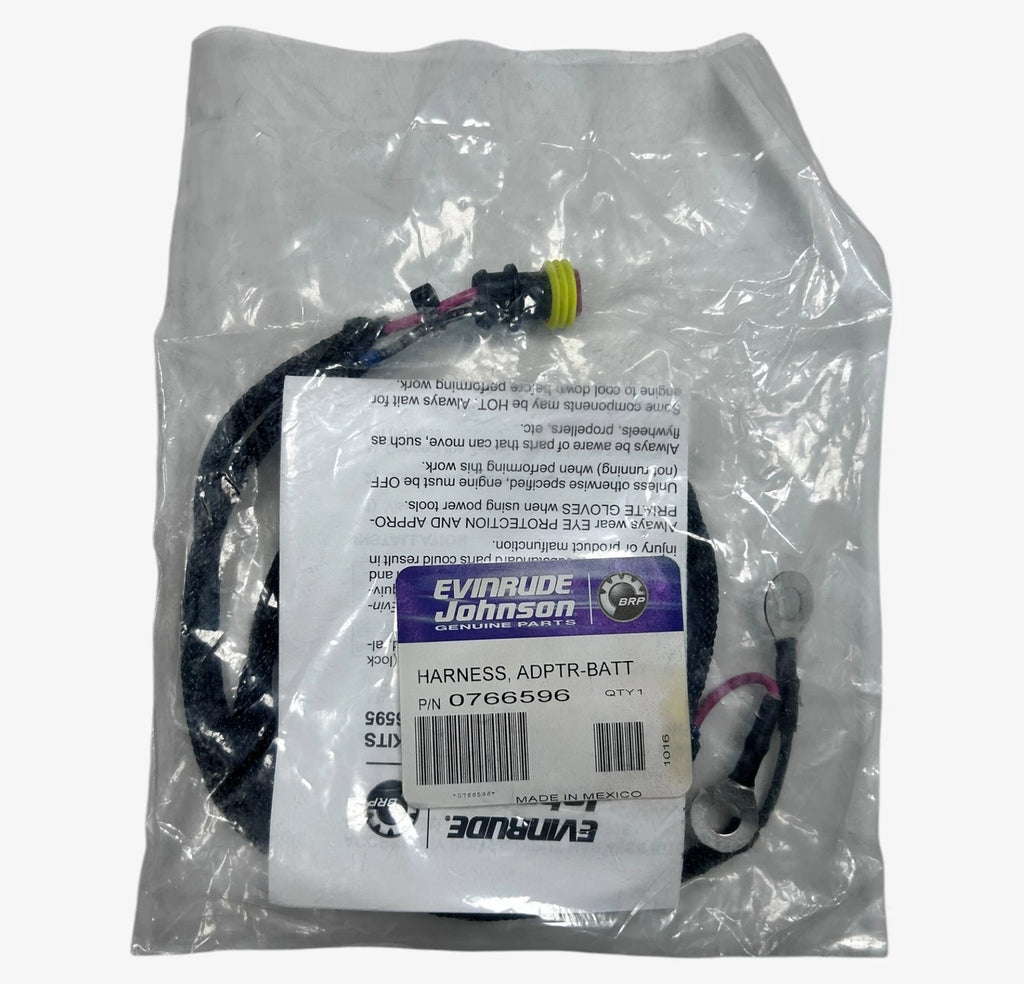Battery Adapter Cable Harness for Evinrude Johnson (OEM 0766596)