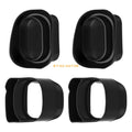 Set of 4 Ram Air Intake Duct Rubber Boots for Suzuki GSXR GSX-R 600 750 (1996–2000)