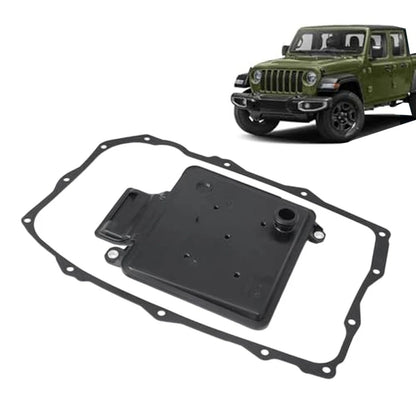 Transmission Filter Kit with Oil Pan Gasket for Jeep 850RE Transmission Models